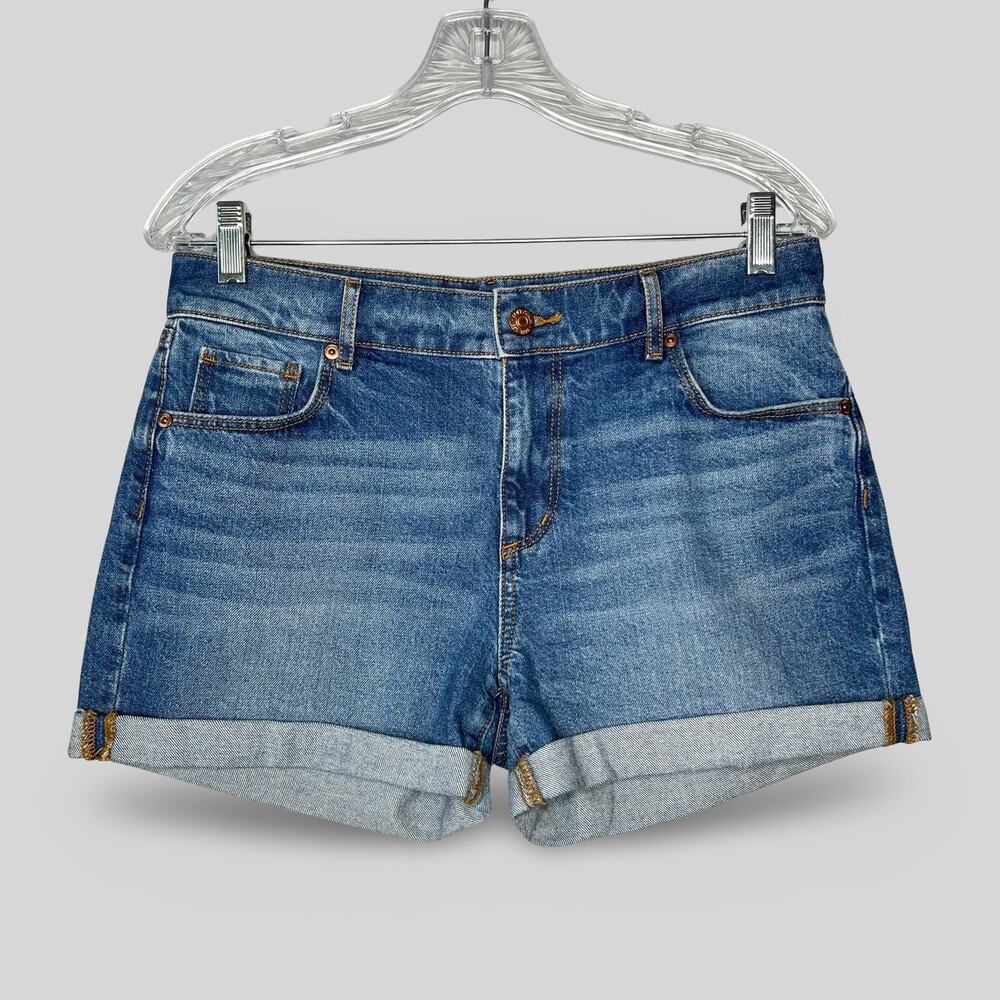 LOFT Rolled Denim Shorts
